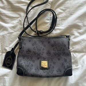 disney dooney & bourke haunted mansion small crossbody